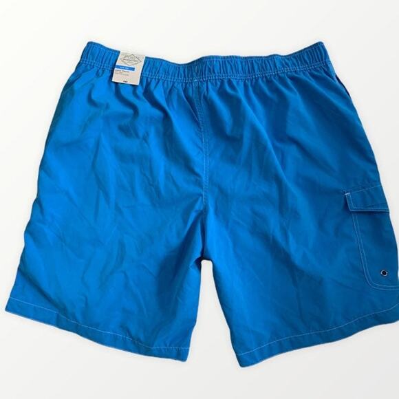 ST JOHN'S BAY Men's XXL Swim Trunks Mesh Lining Drawstring Closure Pockets NEW - Picture 2 of 7